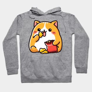 Potato chips cat Hoodie